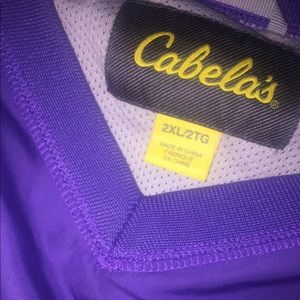 Purple Cabelas Windbreaker 2xl